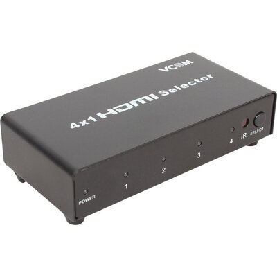 VCom Селектор HDMI Selector 4x1 - DD434