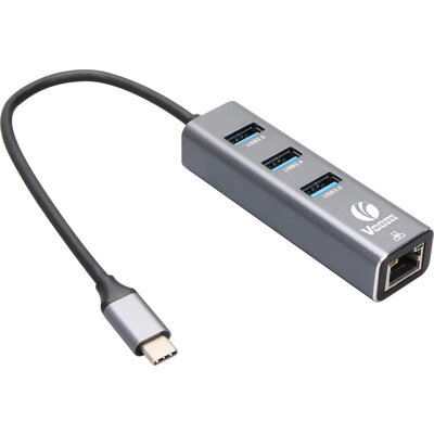 VCom докинг станция Docking USB Type-C to USB3.0 x 3 + LAN - DH311B