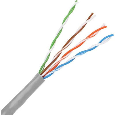 VCom кабел меден UTP Copper cable 4Pair Cat5e 24AWG 305m - NC514-305 Cu
