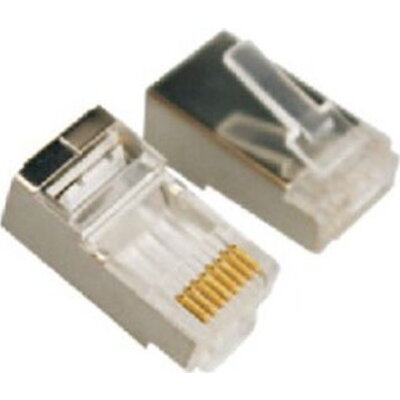 VCom Конектори UTP connectors Shileded STP 20pcs pack - NM025-20pcs
