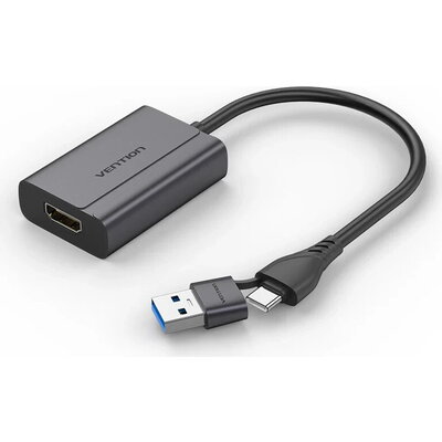 Vention адаптер Adapter USB-C/A to HDMI F - ACYHB