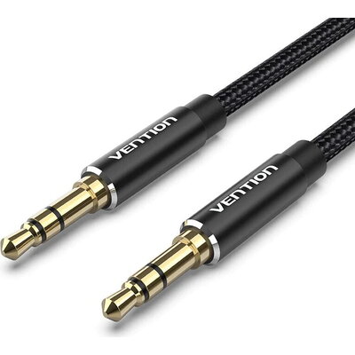 Vention Аудио Кабел 3.5mm Audio Cable  M/M Cotton Braided 1.5m - BAWBG