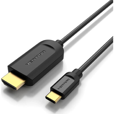 Vention кабел Cable Type-C to HDMI - 1.5m 4K Black - CGUBG