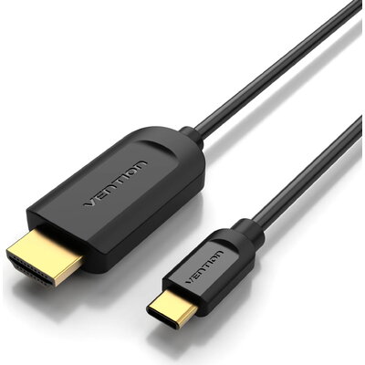 Vention кабел Cable Type-C to HDMI - 2.0m 4K Black - CGUBH