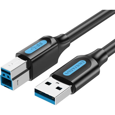 Vention Кабел USB 3.0 AM / BM - 0.5M Black - COOBD