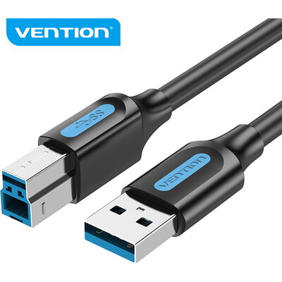 Vention Кабел USB 3.0 AM / BM - 1.5M Black - COOBG