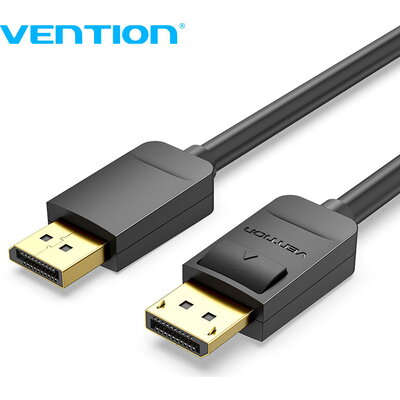 Vention Кабел Cable - Display Port v1.2 DP M / M Black 4K 5M - HACBJ