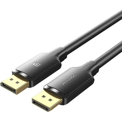 Vention Кабел Cable - Display Port v1.2 DP M / M Black 4K 2.0M - HAKBH