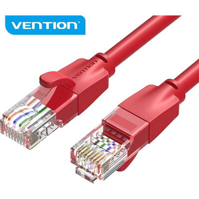 Vention Кабел LAN UTP Cat.6 Patch Cable - 2M Red - IBERH