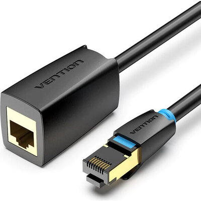 Vention удължителен кабел Cat.8 SSTP Extension Patch Cable 1M Black 40Gbps - IKHBF