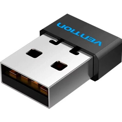 Vention безжичен адаптер WiFi USB adapter, Black - KDRB0