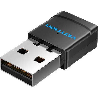 Vention безжичен адаптер WiFi USB adapter Dual Band, 650Mbps, Black - KDSB0
