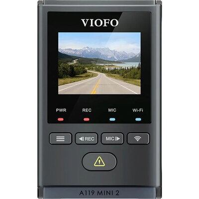 VIOFO Видеорегистратор Dash Cam A119 MINI 2 - GPS Module, 2K HDR, 60 FPS,  Sony STARVIS 2