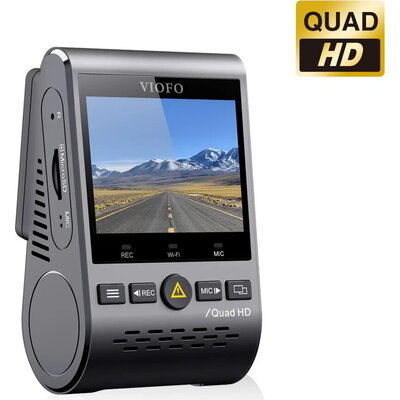 VIOFO Видеорегистратор Dash Cam A129 Plus - GPS, Sony STARVIS, 60 FPS