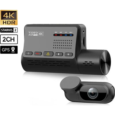 VIOFO Видеорегистратор Dash Cam A139 PRO 2 Channel - 4K UHD, Sony STARVIS 2, GPS
