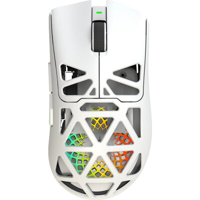 White Shark професионална геймърска мишка Wireless Gaming Mouse MORIEN - 12000dpi, 1000Hz, Bluetooth, White