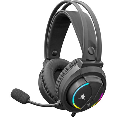 White Shark безжични геймърски слушалки Gaming Headphones WOLF - 50mm, PS4, Black