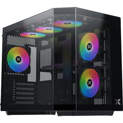 Xigmatek кутия Case mATX - Cubi M - 6 ARGB Fans