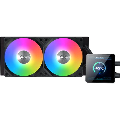 Xigmatek водно охлаждане Water Cooling Connect 240 - LED Display, A-RGB