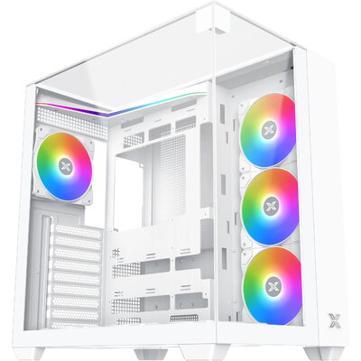 Xigmatek кутия Case ATX - AQUA V ARCTIC - 7 ARGB Fans
