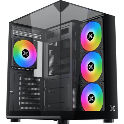 Xigmatek кутия Case ATX - Aqua Compact - 4 ARGB Fans
