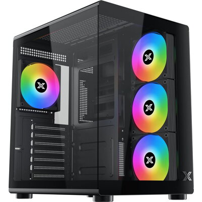 Xigmatek кутия Case ATX - Aqua Compact Air - 4 ARGB Fans