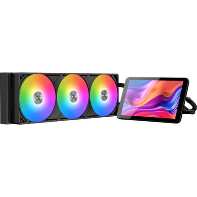 Xigmatek водно охлаждане Water Cooling Connect Pro 360 - 7 inch Magnetic LCD Display