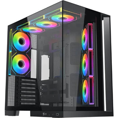 Xigmatek кутия Case ATX - Aqua 7 - 8 ARGB Fans, USB-C