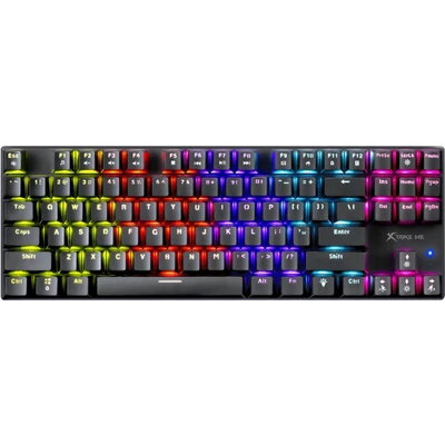 Xtrike ME геймърска механична клавиатура Gaming Mechanical keyboard 87 keys TKL - GK-989 - RED switches (English US)