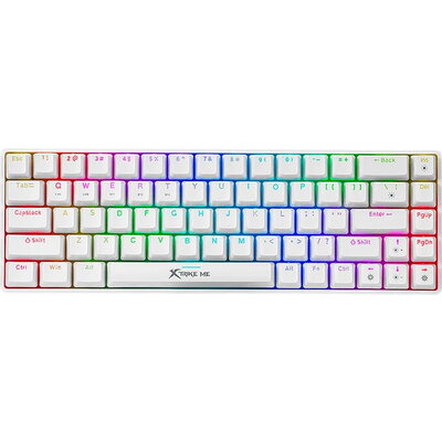 Xtrike ME безжична механична геймърска клавиатура GK-995W WH - RED switches