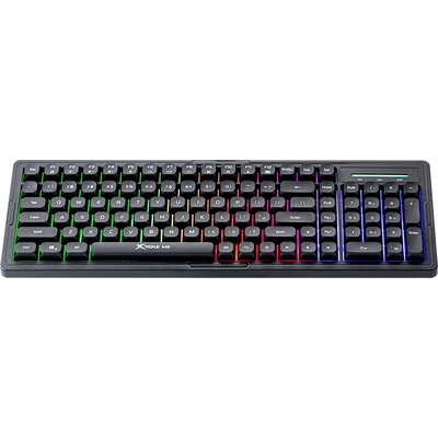 Xtrike ME геймърска клавиатура Gaming Keyboard  104 keys - KB-309 BK - Silent Tactile