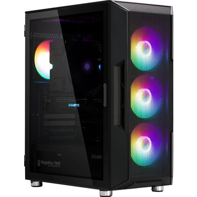 Zalman кутия Case ATX - I3 NEO Black - RGB, Mesh