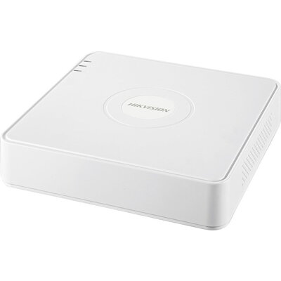 Hikvision 4-channel NVR,H.265+/H.265, up to 4MP resolution, 1xSATA up to 6TB, 1xRG-45 (10/100Mbps), 2xUSB 2.0, 1xVGA, 1xHDMI, 1x