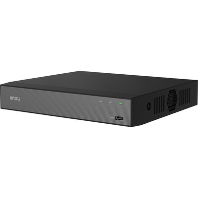 Imou 10-ch NVR, H.265, Max 8MP/15 fps, 1x RJ45 10/100, 1x VGA, 1x HDMI, 2x USB, 1x SATA max 16TB, Built-in Mic and Speaker, ONVI