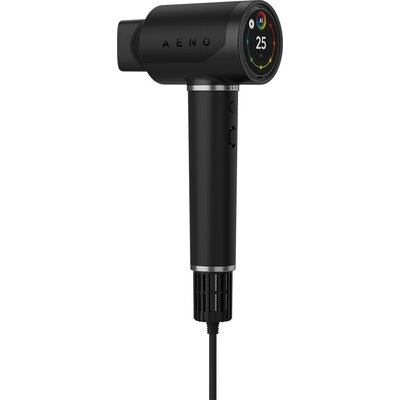 High Speed Hair Dryer, Black, 220V-240V~50-60Hz, 1500W, Voice Control, Ionizer, Touch LCD, Infrared Nursing, Infrared Distance P