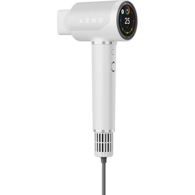 High Speed Hair Dryer, White, 220V-240V~50-60Hz, 1500W, Voice Control, Ionizer, Touch LCD, Infrared Nursing, Infrared Distance P