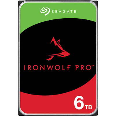 SEAGATE HDD Ironwolf pro NAS 6TB