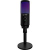 LORGAR SMP40, RGB Microphone with external mute button and metal stand, Black