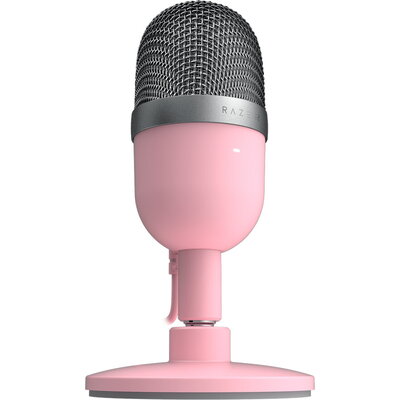 Razer Seiren Mini Pink, Streaming Microphone, Ultra-precise supercardioid pickup pattern, Professional Recording Quality, Ultra-