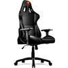 COUGAR Armor Gaming Chair Black, Piston Lift Height Adjustment,180º Reclining,Adjustable Tilting Resistance,3D Adjustable Arm Re