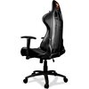 COUGAR Armor ONE BLACK Gaming Chair, Diamond Check Pattern Design, Breathable PVC Leather, Class 4 Gas Lift Cylinder, Full Steel