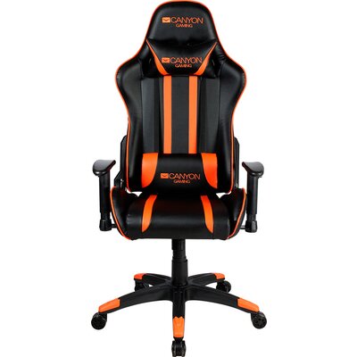 Gaming chair, PU leather, Cold molded foam, Metal Frame,  Butterfly mechanism, 90-150 dgree, 2D armrest, Class 4 gas lift, Nylon