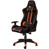 Gaming chair, PU leather, Cold molded foam, Metal Frame,  Butterfly mechanism, 90-150 dgree, 2D armrest, Class 4 gas lift, Nylon