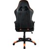 Gaming chair, PU leather, Cold molded foam, Metal Frame,  Butterfly mechanism, 90-150 dgree, 2D armrest, Class 4 gas lift, Nylon