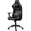 Gaming chair, PU leather, Cold molded foam, Metal Frame, Top gun mechanism, 90-160 dgree, 3D armrest, Class 4 gas lift, metal ba