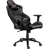 Gaming chair, PU leather, Cold molded foam, Metal Frame, Top gun mechanism, 90-160 dgree, 3D armrest, Class 4 gas lift, metal ba