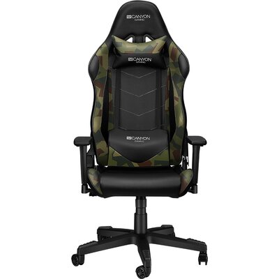 Gaming chair, PU leather, Original foam and Cold molded foam, Metal Frame, Butterfly mechanism, 90-165 dgree, 3D armrest, Class