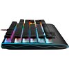 CANYON Wired multimedia gaming keyboard with lighting effect, 20pcs rainbow LED & 19pcs RGB light, Numbers 104keys, EN doubl