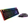 COUGAR DEATHFIRE EX COMBO Gaming Keyboard with Gaming Mouse, Hybrid Mechanical (20 million keystrokes),19-Key Rollover,8 backlig