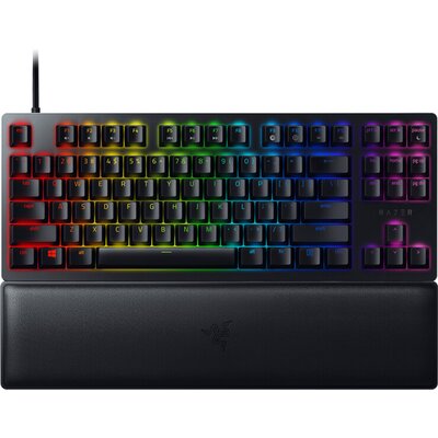 Razer Huntsman V2 Tenkeyless, Optical Gaming Keyboard (Linear Red Switch), US Layout,